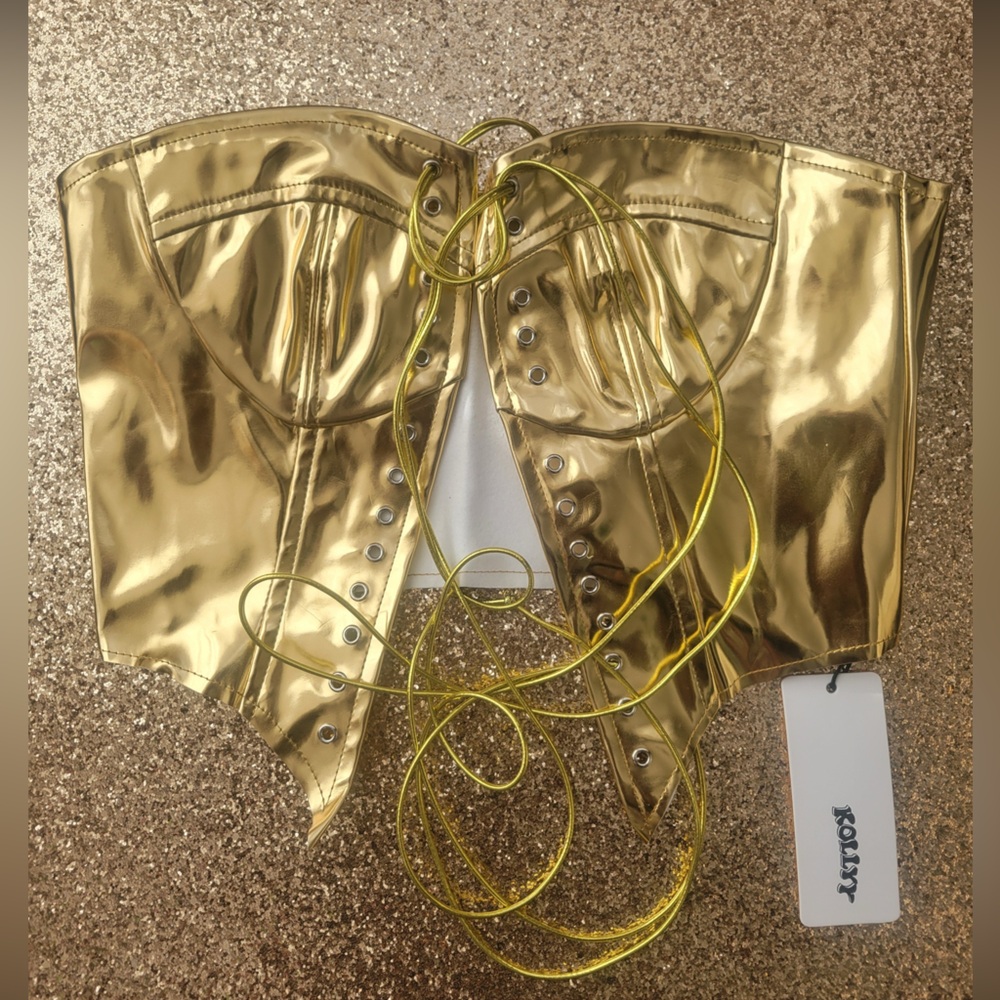 Gold Corset